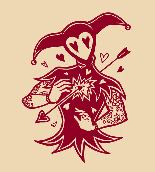 Red Heart Arrow